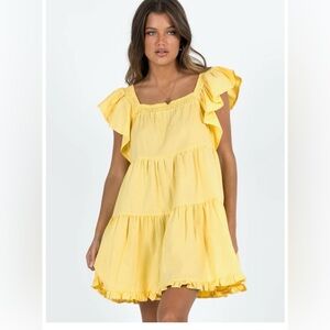 Yellow Princess Polly Dress